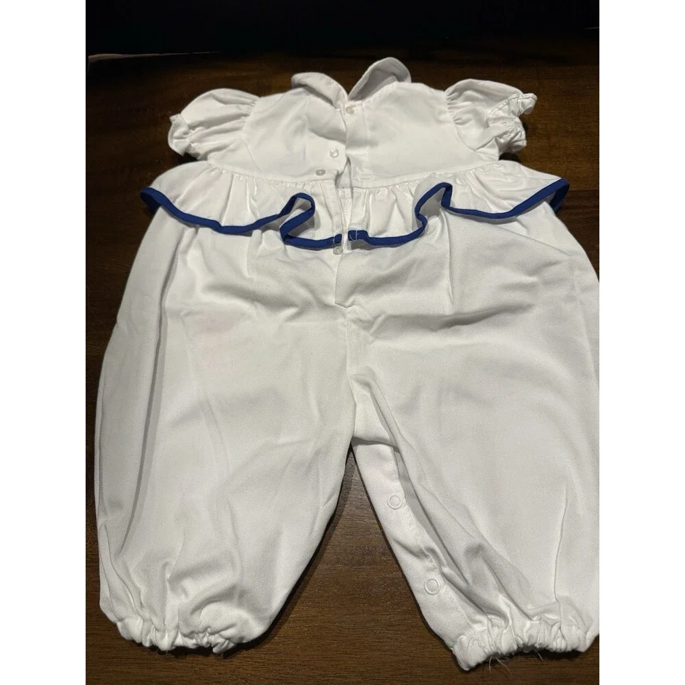 Vintage 90s Baby Nautical Theme Romper 3-6 Months